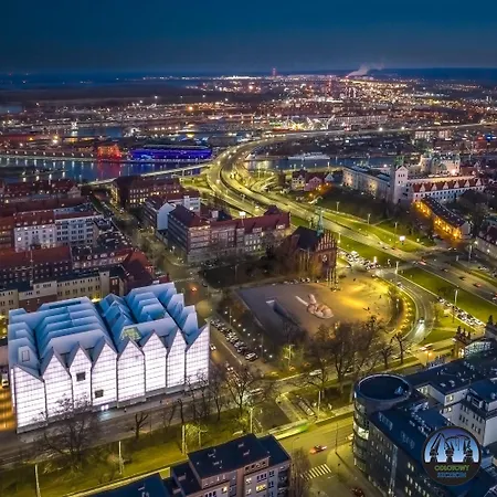 Holiday Family Hanza Tower Pool & Sauna & Jacuzzi Apartment Szczecin